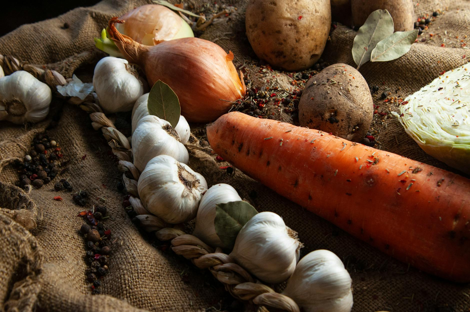 Frisches saisonales Gemüse von regionalen Produzenten